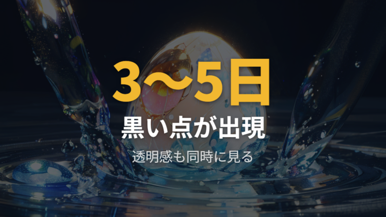目や心臓が見え始める時期はいつごろか