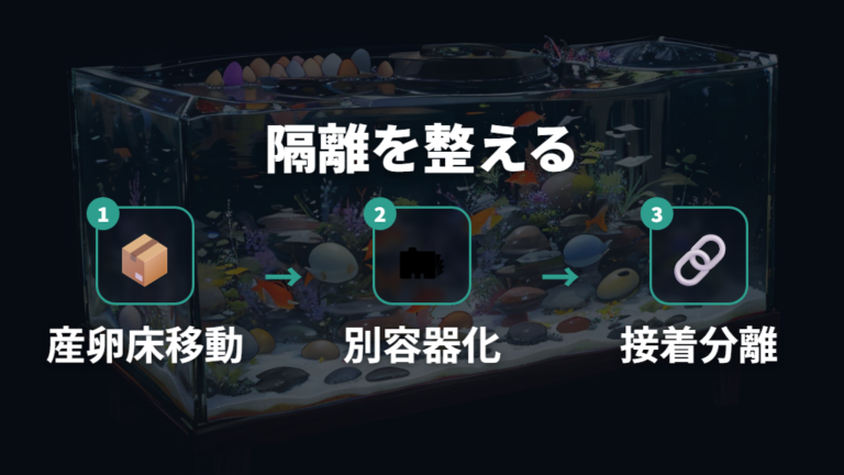 採卵後の隔離とカビ予防を最初に整える