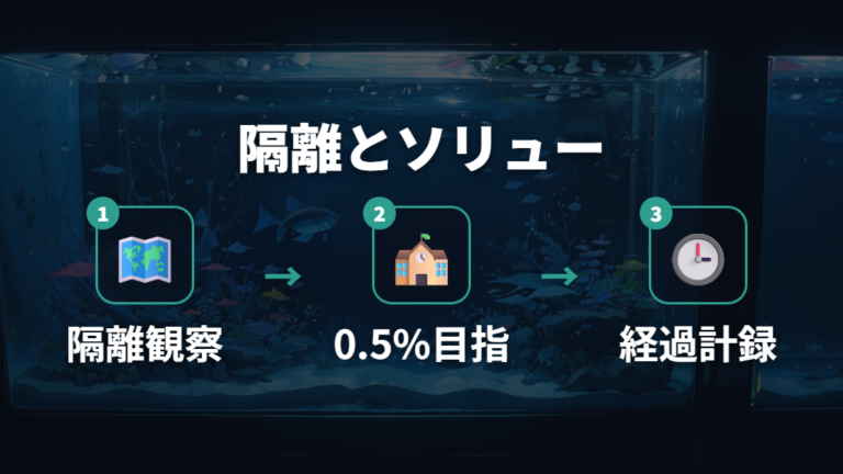隔離や塩浴をする目安は元気のなさが続く時