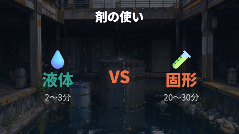 カルキ抜き剤ならすぐ使えるか液体と固形で比べる