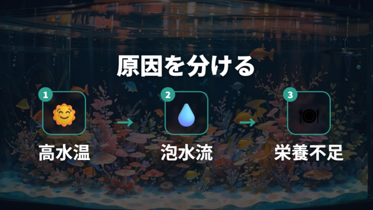 稚魚に奇形が出る背景は水温・水流・栄養を分けて見る