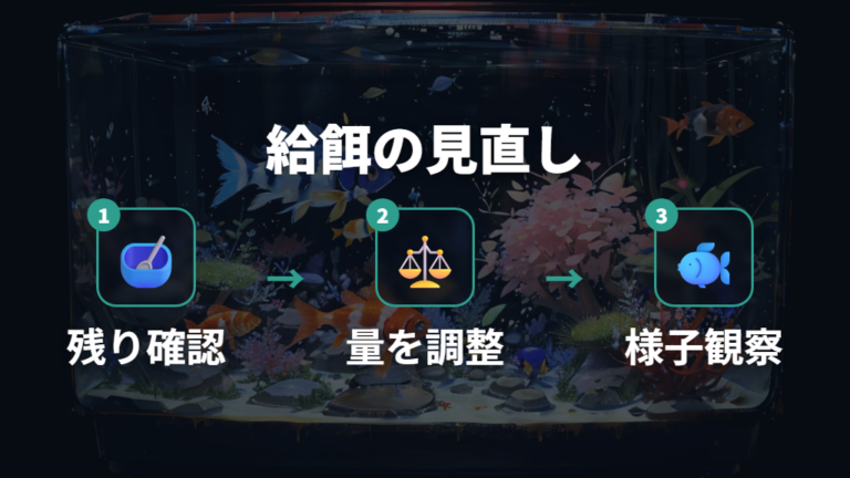 餌を減らすとコケを食べるのか