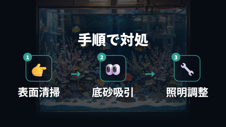 手作業で減らす掃除手順