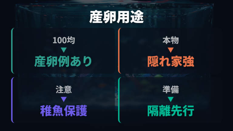 100均水草はメダカの産卵床として使えるか