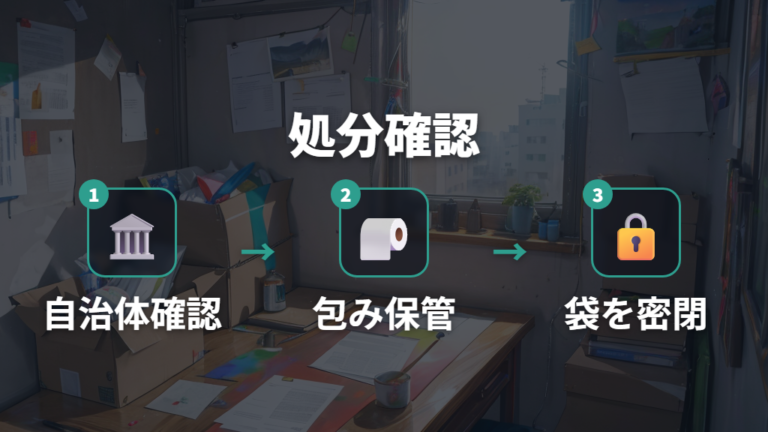 自治体での処分ルールは可燃ごみ前に確認する