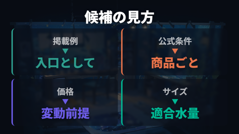 パネルヒーターの選び方は掲載例と公式条件を分ける